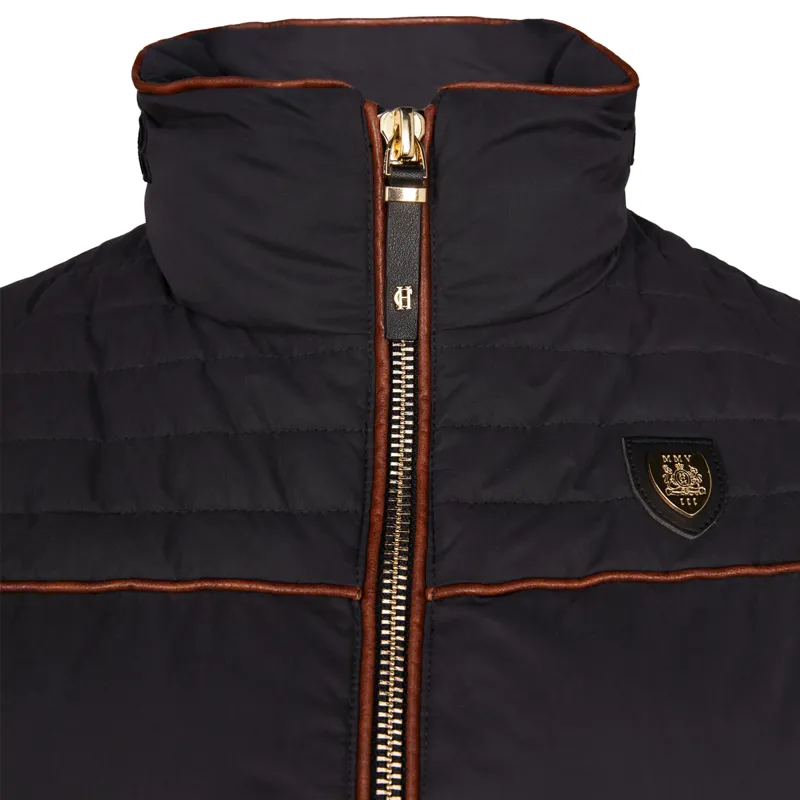 Holland Cooper Banbury Microfibre Gilet - Ink Navy-8